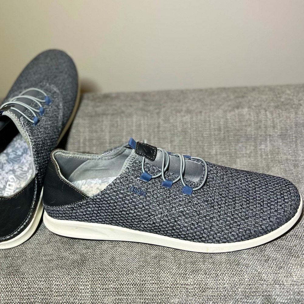 OluKai Blue/Grey Slip On